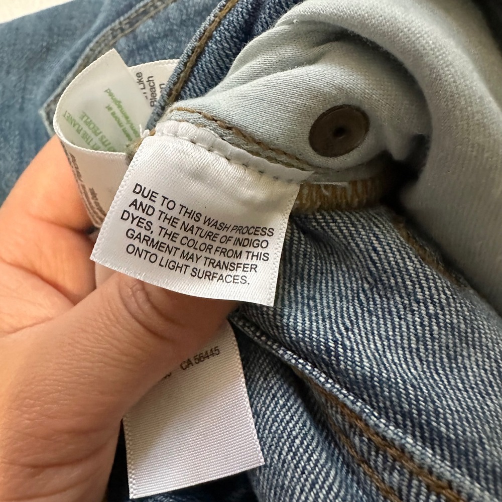 J Crew Slim boyfriend blue denim jeans women's size 33 - Picture 10 of 10